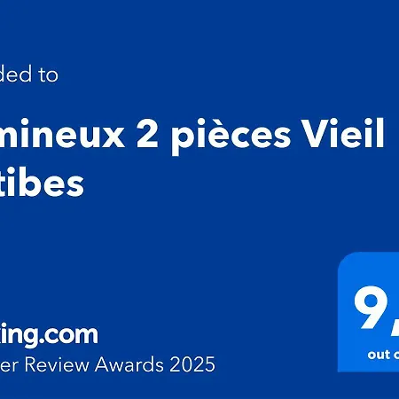 Lumineux 2 Pieces Vieil Апартаменти Антіб